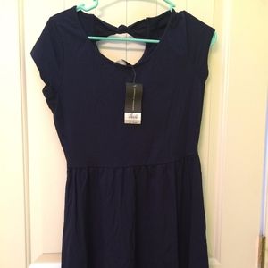 Dorothy Perkins Navy Cotton Dress